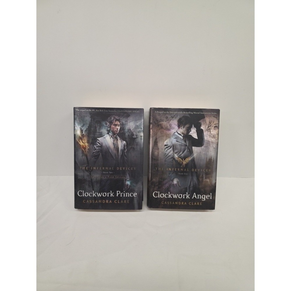 Clockwork Angel Prince Cassandra Clare Infernal Devices HC Lot 2 Collector Ed
